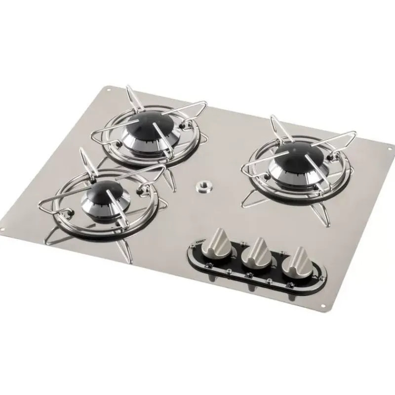 Réchaud inox 3 feux | 470 x 360 mm*NavyLoad Outlet