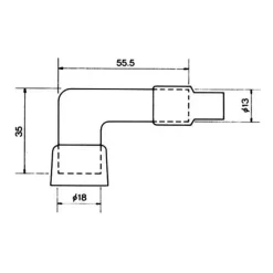 Hot Capuchon de bougie 55 mm - 10 Kohm Entretien Moteur·Bougie D'Allumage