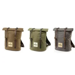 Sale Waxed Canvas Backpack Bagagerie·Sac À Dos Randonnée|Bagagerie·Sac À Dos Balade