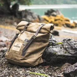 Sale Waxed Canvas Backpack Bagagerie·Sac À Dos Randonnée|Bagagerie·Sac À Dos Balade