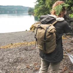 Sale Waxed Canvas Backpack Bagagerie·Sac À Dos Randonnée|Bagagerie·Sac À Dos Balade