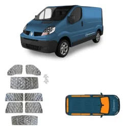 New Kit intégral rideaux isolants | Trafic 2 Renault Trafic / Primastar / Vivaro / Nv300|Rideau Isolant, Volet & Moustiquaire·Rideau Nissan