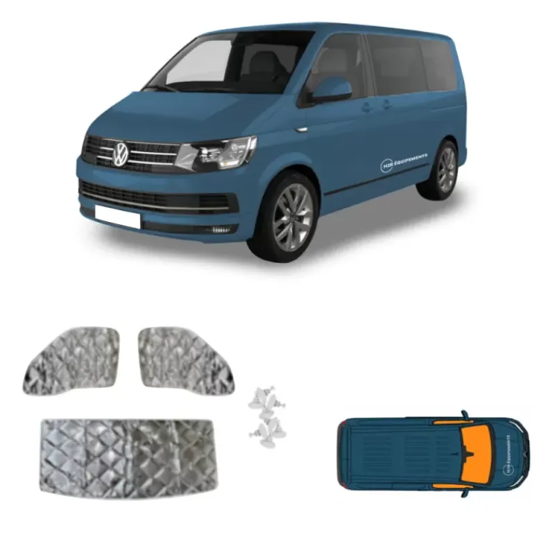 New Rideau isolant avant | VW T5 / T6 / T6.1 Vw T5 / T6|Rideau Isolant, Volet & Moustiquaire·Rideau Volkswagen