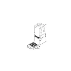 Echelle Plate-forme immergée pliable Equipement De Pont·Passerelle & Rampe