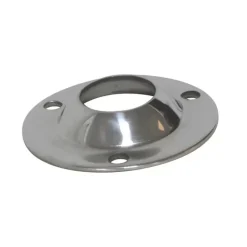 Embase ronde Inox 90° Accastillage De Pont·Chandelier, Balcon, Accessoire Et Pied De Chandelier