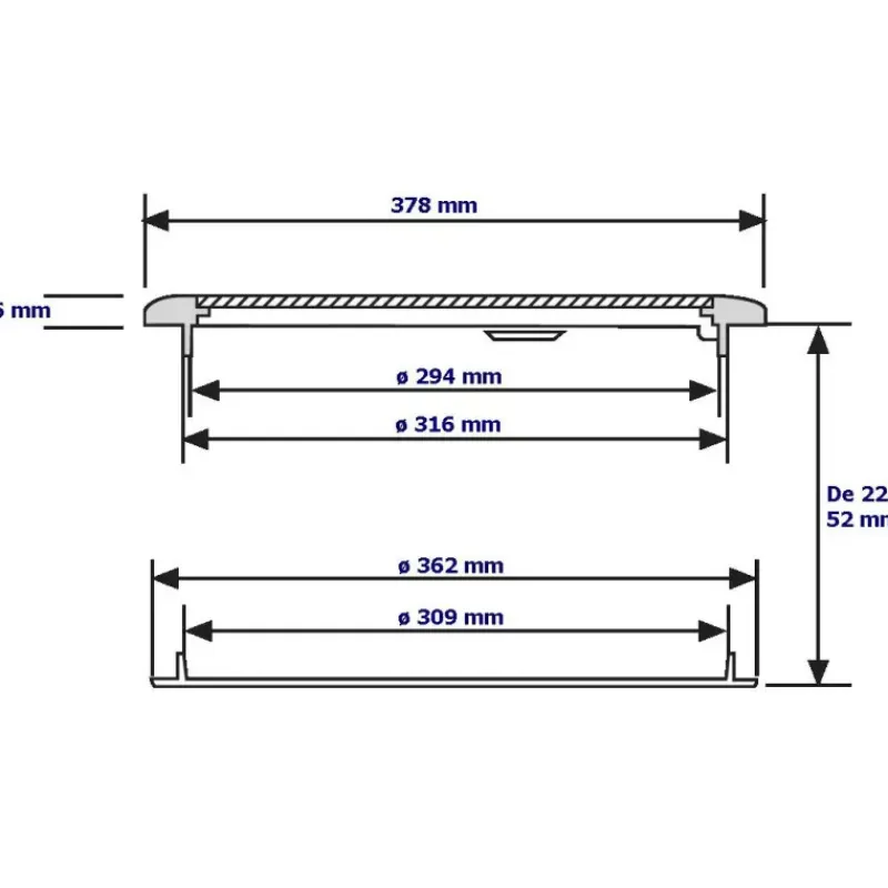Trappe Euro ø 38"*Nuova Rade Outlet