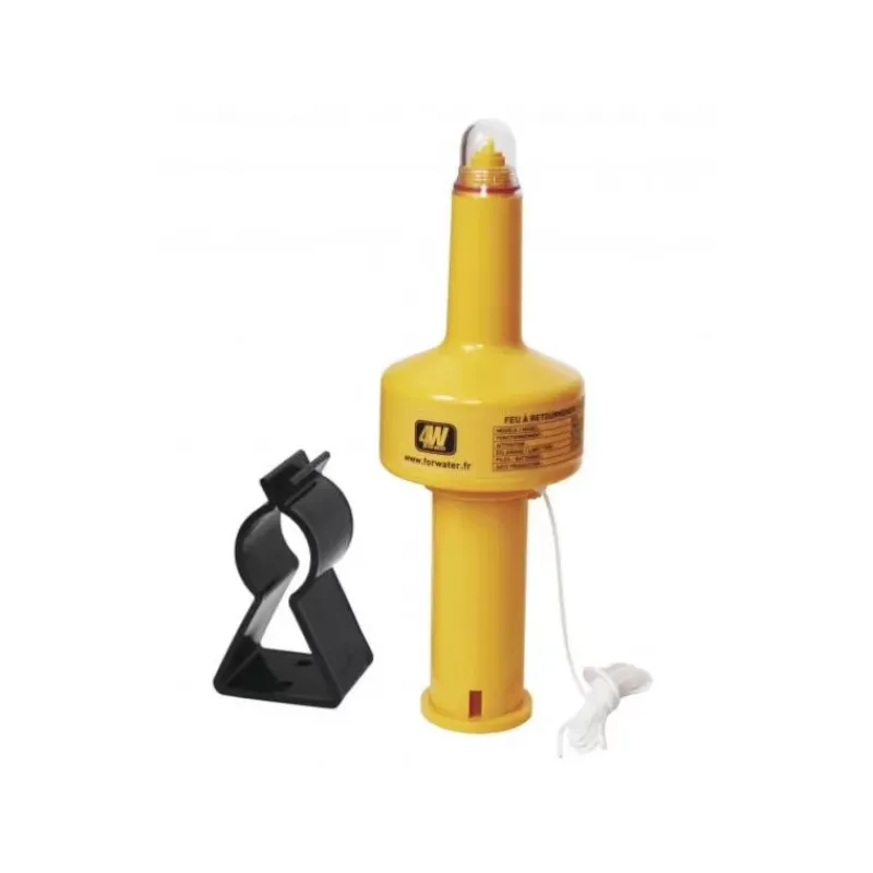 New Feu à retournement LED FLASH + Support Bouée De Sauvetage, Engin Flottant & Perche Ior·Feu À Retournement
