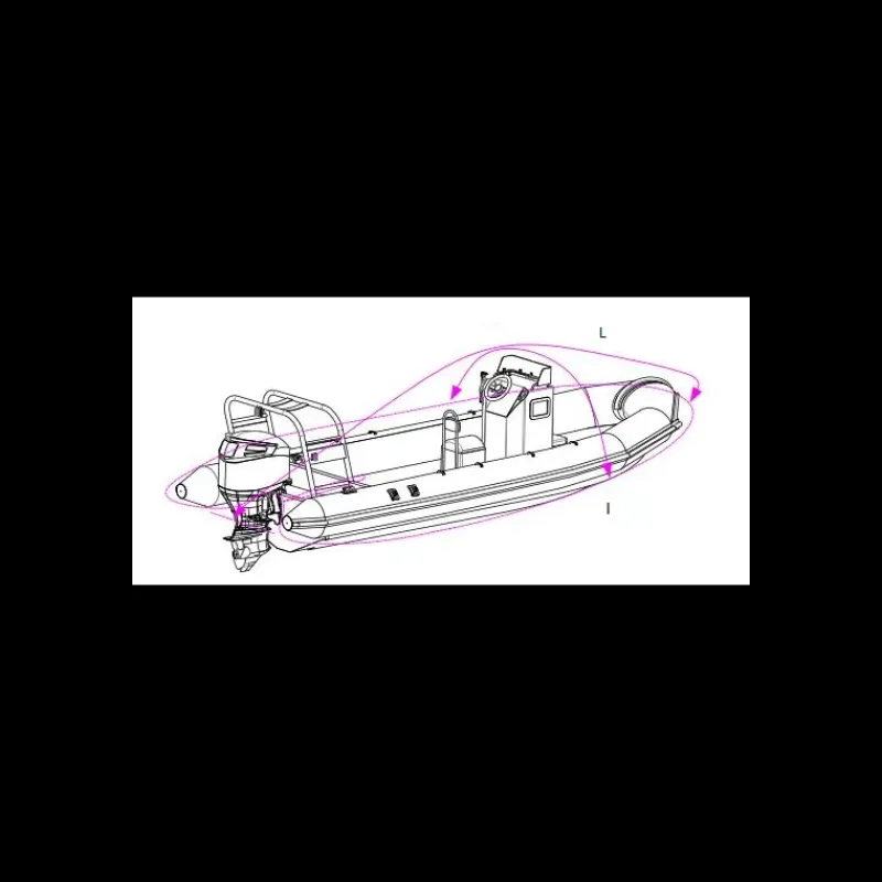 Sale Taud de semi-rigide Moteur Hors-Bord Thermique & Équipements·Housse & Taud De Bateau