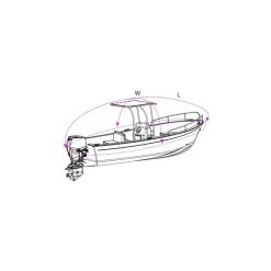 Taud pour bateau avec T-Top*Oceansouth Outlet