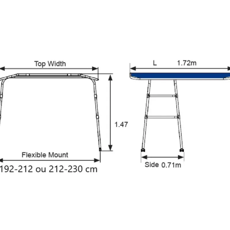 Discount T-Top alu Targa Poste De Pilotage·Roll-Bar, T-Top, Anneau De Traction & Arceau