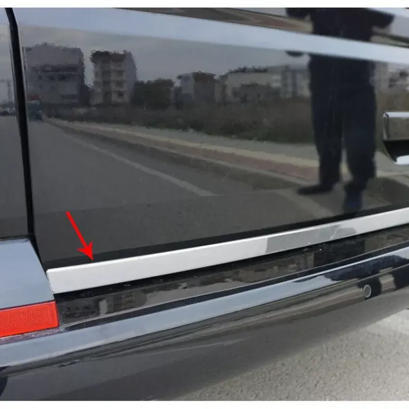Clearance Baguette de protection de hayon inox VW T5 Vw T5 / T6|Accessoire Extérieur·Moulure & Protection Carrosserie