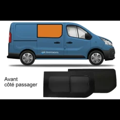 New Baie à coller | Trafic 3 Renault Trafic / Primastar / Vivaro / Nv300|Fenêtre & Baie·Fenêtre Opel