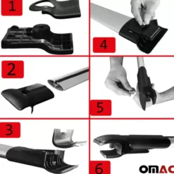 Barres de toit Elegance MB Vito 2*OMAC Clearance