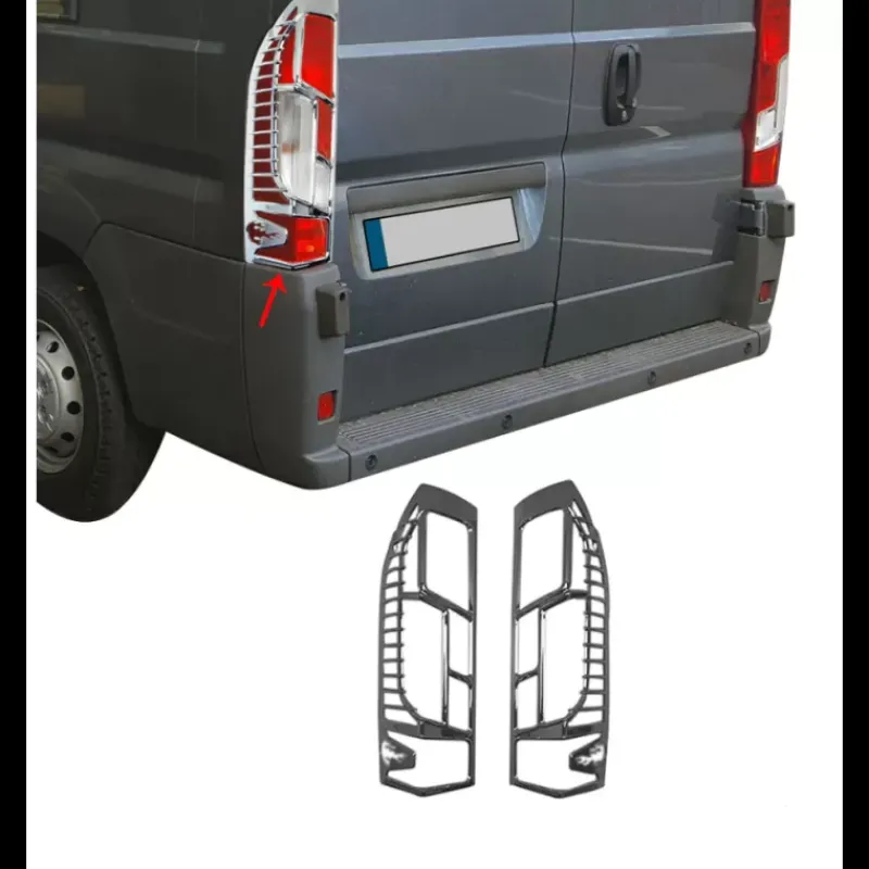 Cerclage chromé feux AR Ducato X290*OMAC Hot