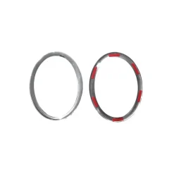 Cerclage feux antibrouillard AV Inox Master 3*OMAC