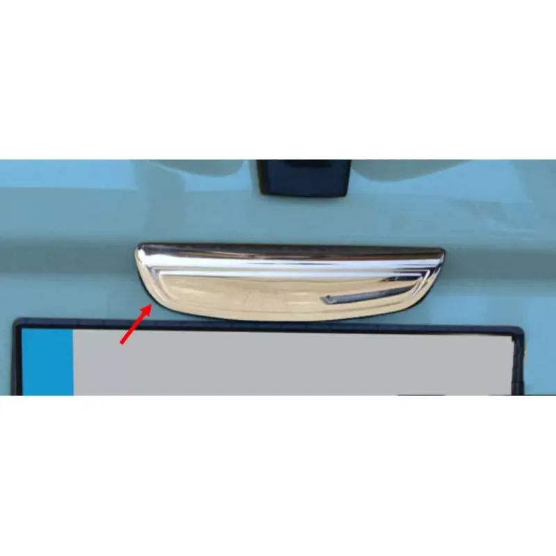 New Couvre éclairage de plaque Inox Trafic 2 Renault Trafic / Primastar / Vivaro / Nv300|Accessoire Extérieur·Moulure & Protection Carrosserie