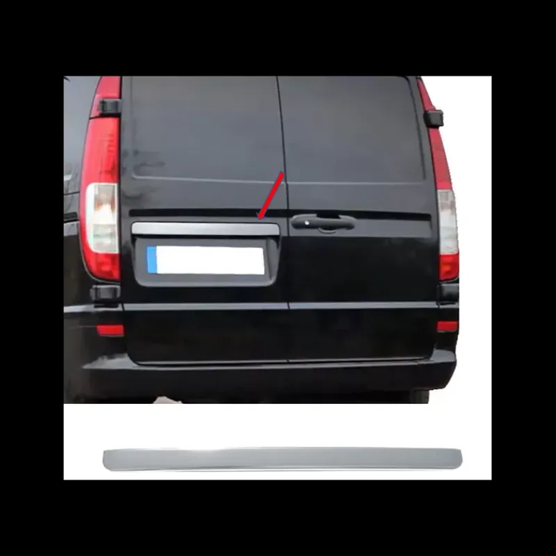 Discount Couvre éclairage de plaque double porte inox MB Vito W639 Mercedes Vito / Viano|Accessoire Extérieur·Moulure & Protection Carrosserie