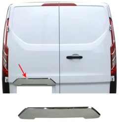 Best Couvre éclairage double porte inox Ford Custom Ford Transit|Accessoire Extérieur·Moulure & Protection Carrosserie