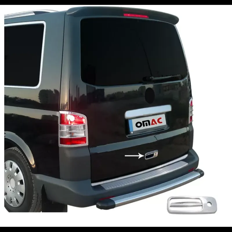 Couvre poignée de hayon inox VW T5*OMAC Discount