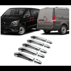 Online Couvre poignée de porte inox Vito W447 Mercedes Vito / Viano|Accessoire Extérieur·Moulure & Protection Carrosserie