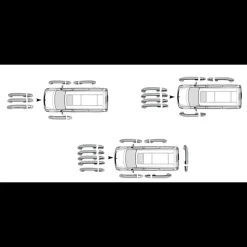 Online Couvre poignée de porte inox Vito W447 Mercedes Vito / Viano|Accessoire Extérieur·Moulure & Protection Carrosserie
