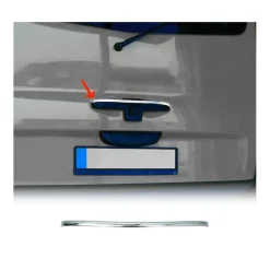 New Couvre poignée inox Hayon Trafic 2 Renault Trafic / Primastar / Vivaro / Nv300|Accessoire Extérieur·Moulure & Protection Carrosserie