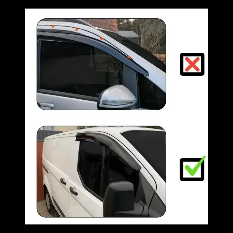 Déflecteur de vitres Trafic 2*OMAC New
