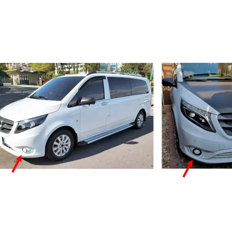 Enjoliveur feux antibrouillard AV MB Vito W447*OMAC