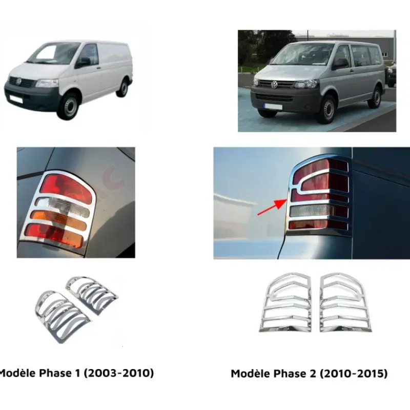 Enjoliveur feux AR VW T5*OMAC Outlet