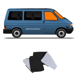 New Kit rideaux isolants habitacle | VW T4 Vw T4|Rideau Isolant, Volet & Moustiquaire·Rideau Volkswagen