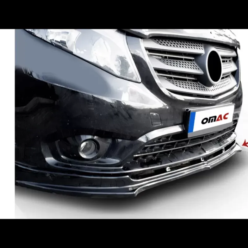 Discount Lame de pare-chocs AV Vito W447 Accessoire Extérieur·Kit Carrosserie, Spoiler & Lame De Pare-Choc