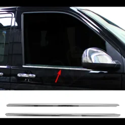 Moulure basse inox vitre AV VW T6.1*OMAC Outlet