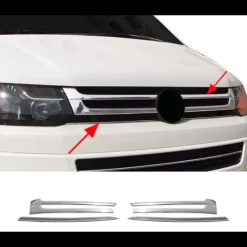 New Moulure de calandre inox VW T5 Vw T5 / T6|Accessoire Extérieur·Moulure & Protection Carrosserie