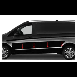 Online Moulure latérale basse Vito W447 Mercedes Vito / Viano|Accessoire Extérieur·Moulure & Protection Carrosserie