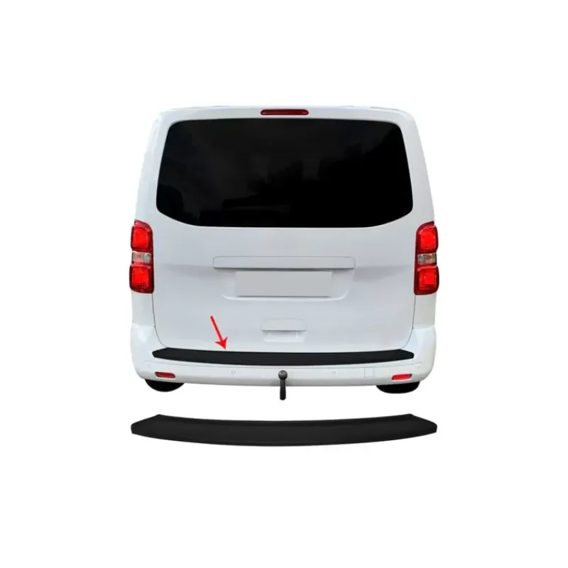 New Protection seuil de coffre ABS| Jumpy/Expert 3 Citroën Jumpy / Peugeot Expert / Toyota Proace|Accessoire Extérieur·Protection Seuil De Coffre