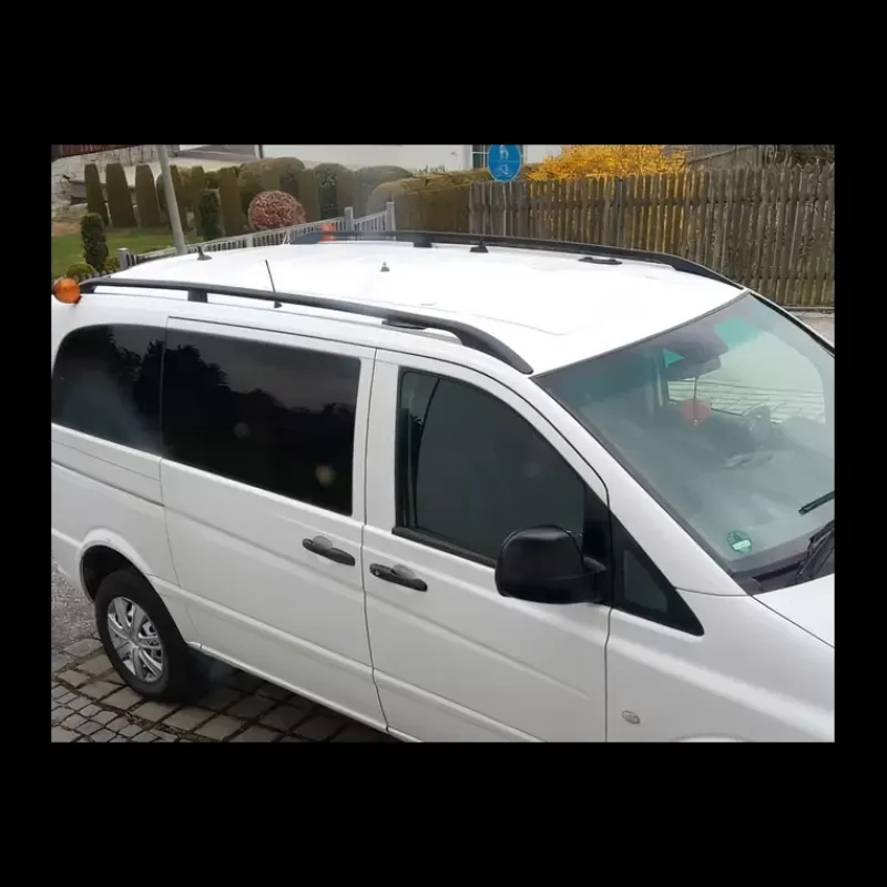 New Rails de toit longitudinaux | Vito 2 et 3 Mercedes Vito / Viano|Tente De Toit, Barre De Toit, Coffre & Échelle·Rail & Barre De Toit