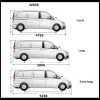 Outlet Rails de toit noir MB Vito 2 Mercedes Vito / Viano|Tente De Toit, Barre De Toit, Coffre & Échelle·Rail & Barre De Toit