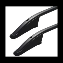 Rails de toit noir Renault Trafic 2*OMAC Discount