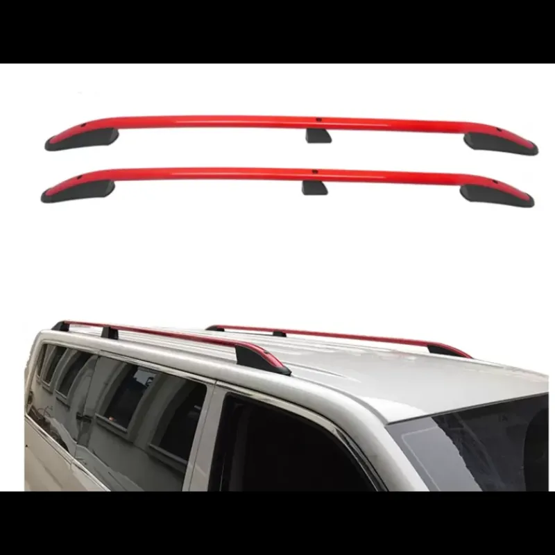 Rails de toit rouge VW T5 L2 Tente De Toit, Barre De Toit, Coffre & Échelle·Rail & Barre De Toit