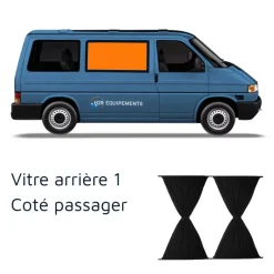 Rideaux arrière | VW T3*OMAC Outlet