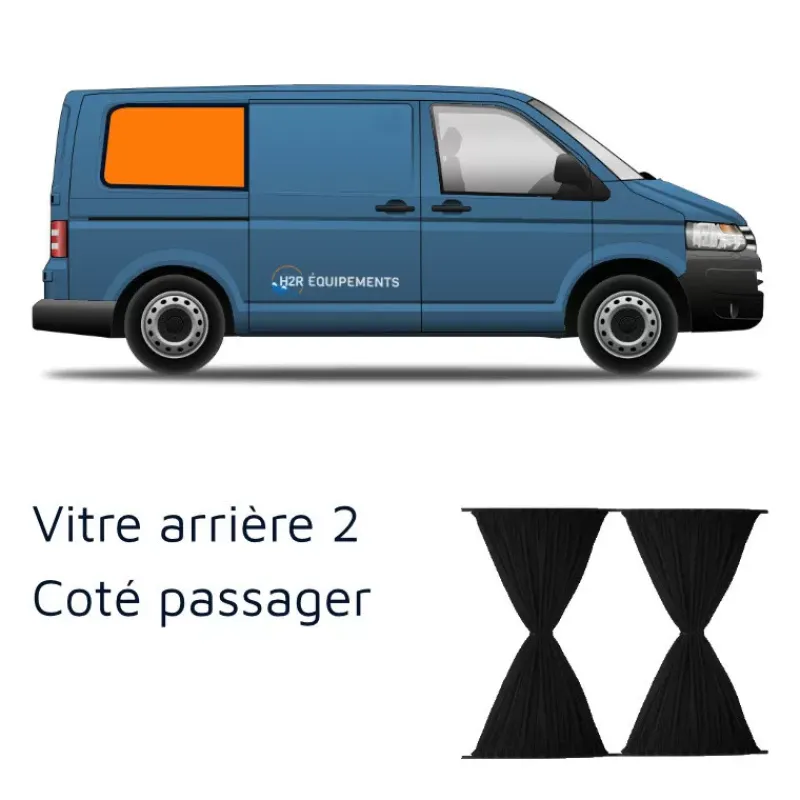 Sale Rideaux arrière | VW T5 T6 Vw T5 / T6|Rideau Isolant, Volet & Moustiquaire·Rideau Coulissant Fixe