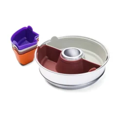 Pack 6 moules silicone*Omnia Discount