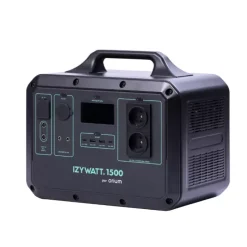 Discount Izywatt 1500 | 1568 Wh Electricité & Éclairage·Batterie Nomade & Groupe Électrogène Solaire|Batterie·Batterie Nomade Et Station D'Énergie