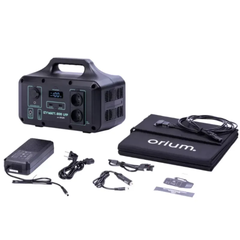 Outlet Pack IZYWATT 1200 + Panneau solaire pliant 200W Electricité & Éclairage·Batterie Nomade & Groupe Électrogène Solaire|Batterie·Batterie Nomade Et Station D'Énergie