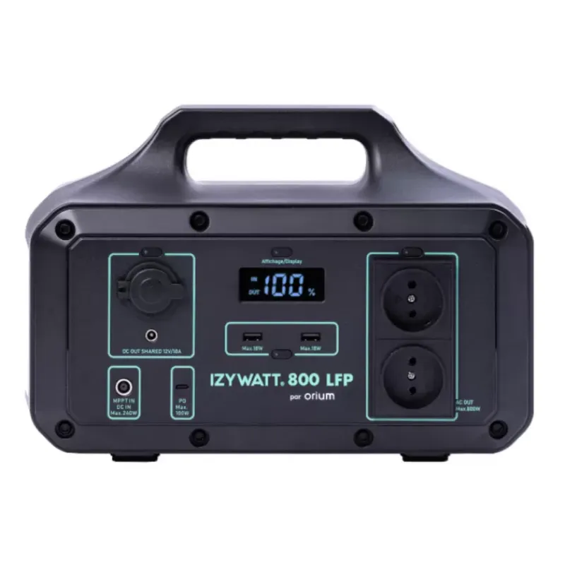 Pack IZYWATT 800 + Panneau solaire pliant 160W*Orium Best