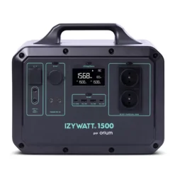 Pack IZYWATT 1500 + Panneau solaire pliant 315W*Orium New