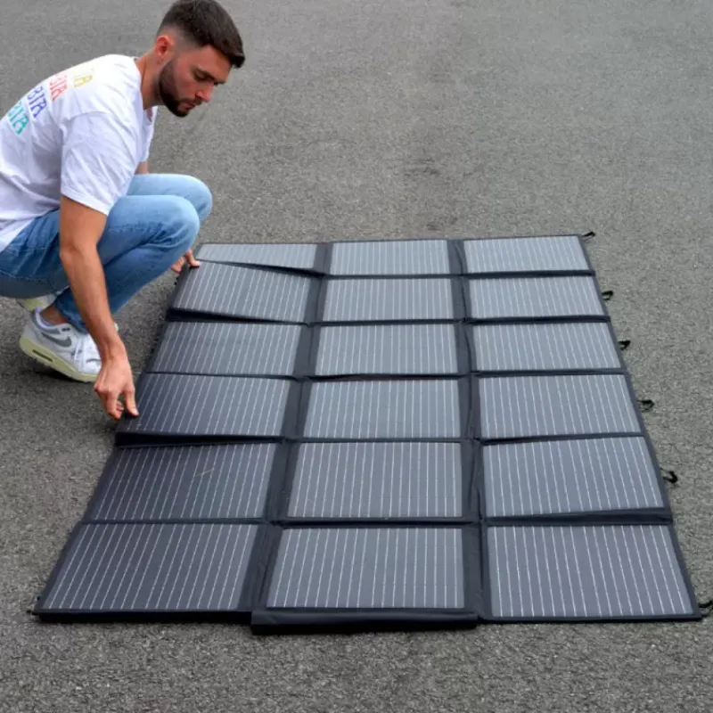 Discount Panneau solaire pliable 400 W Electricité & Éclairage·Panneau & Kit Solaire Nomade|Solaire·Panneau Pliable & Kit Solaire Mobile