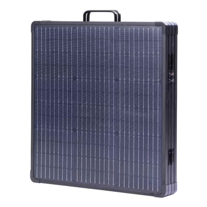 Outlet Panneau solaire pliable 200 W Electricité & Éclairage·Panneau & Kit Solaire Nomade|Solaire·Panneau Pliable & Kit Solaire Mobile