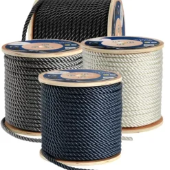 New Amarre 3 torons 100 m polyester Cordage·Amarre & Bout D'Amarrage