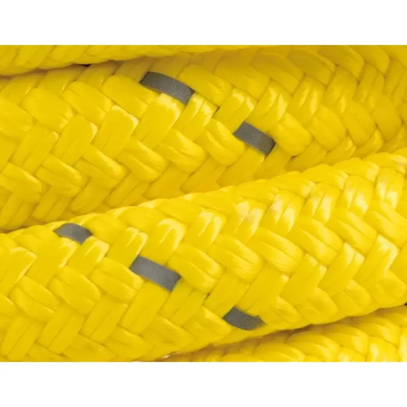 Outlet Amarre flottante jaune avec toron réfléchissant Cordage·Amarre & Bout D'Amarrage